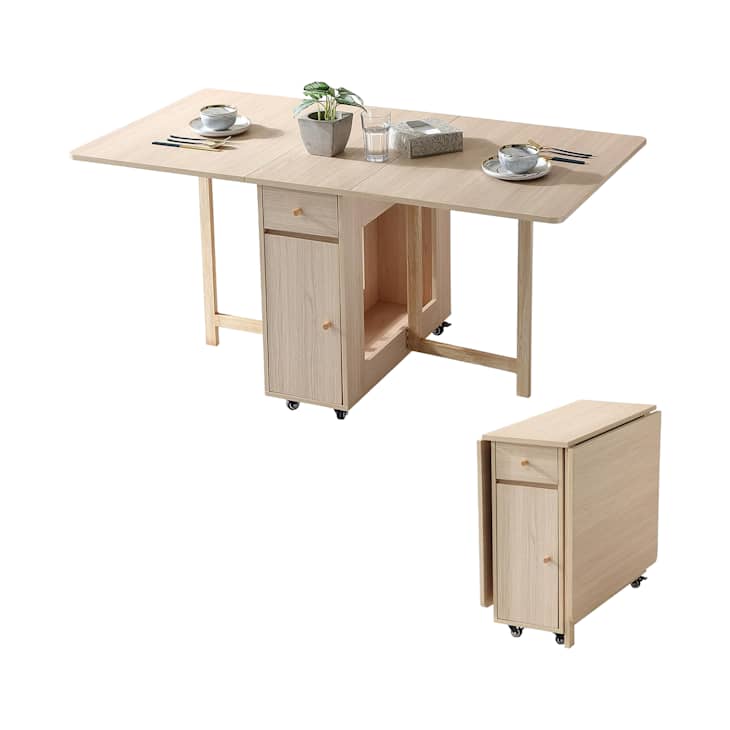 This Stylish Amazon Table Makes Small-Space Hosting Easy | Apartment ...