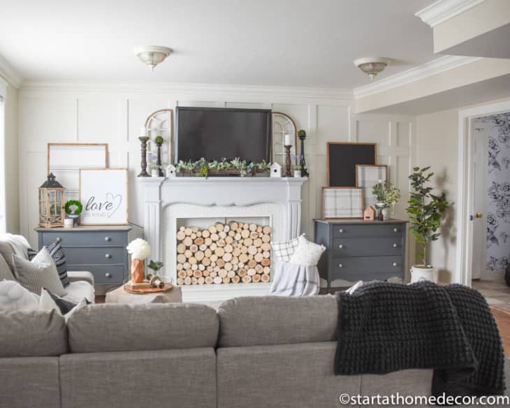 35 Mantel Decor Ideas That'll Make the Most of Your Mantel Year-Round ...