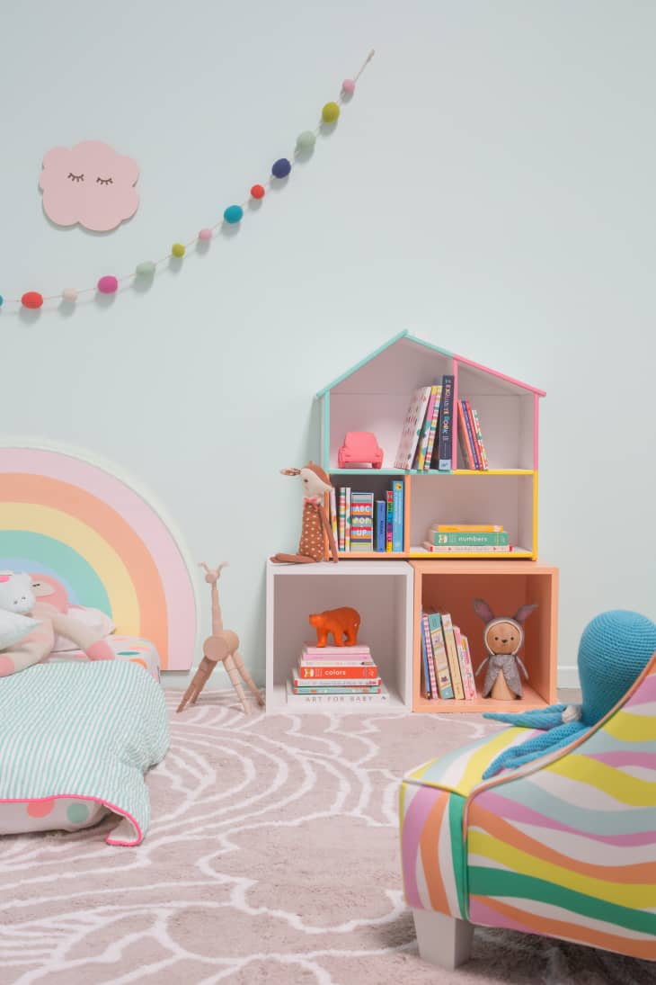 6 DIY Rainbow Headboards That Will Make Your Bedroom as Extra as You