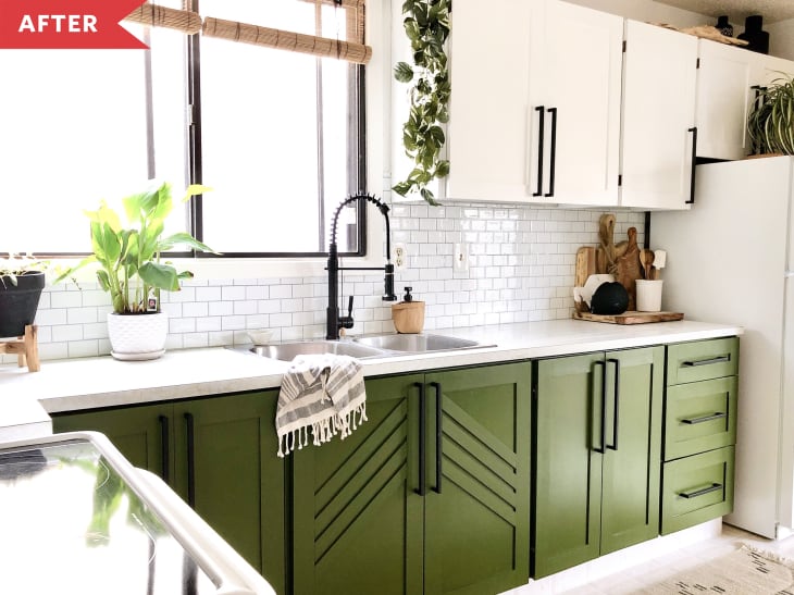 Budget DIY Kitchen Makeover Before and After The Kitchn