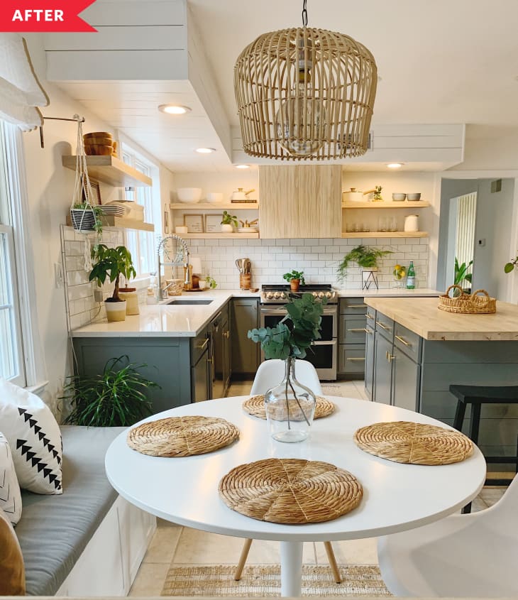 Scandi Boho Kitchen Remodel - Budget Inspiration | The Kitchn