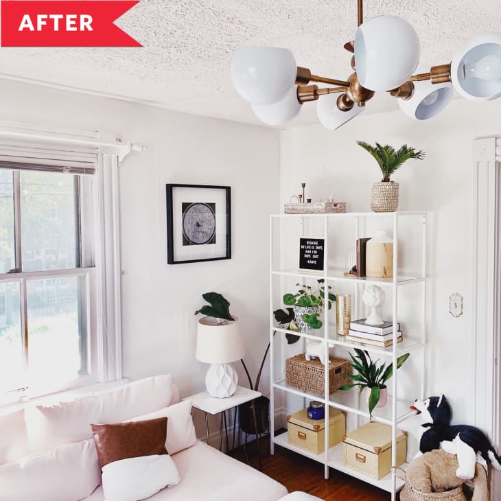 Rental Living Room Redo Apartment Therapy