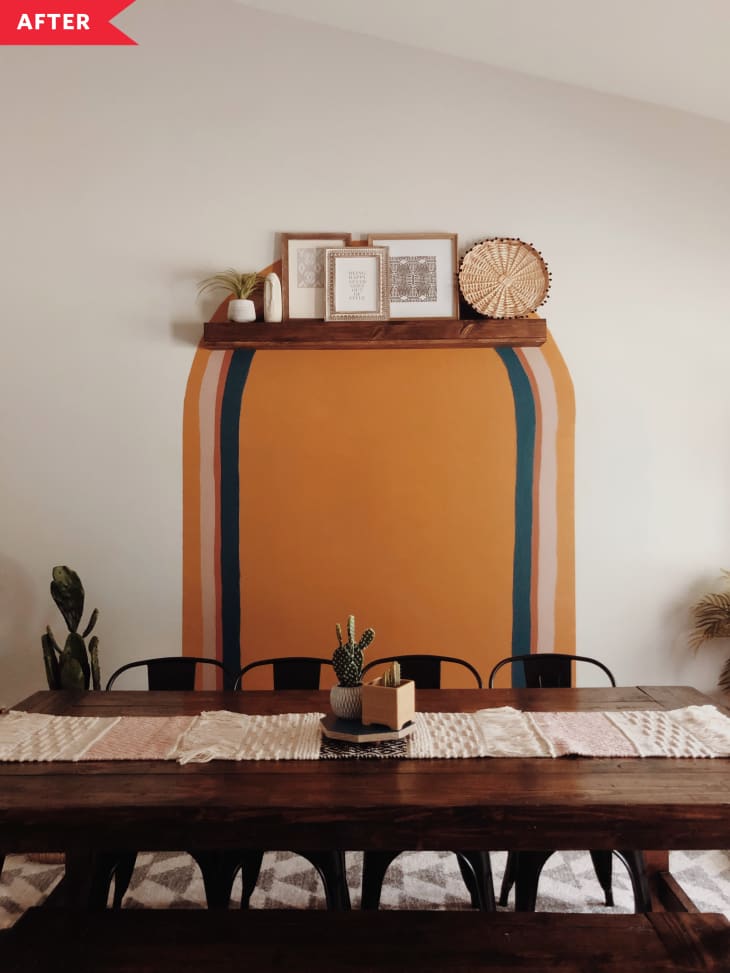 DIY Painted Arch Wall Feature Apartment Therapy