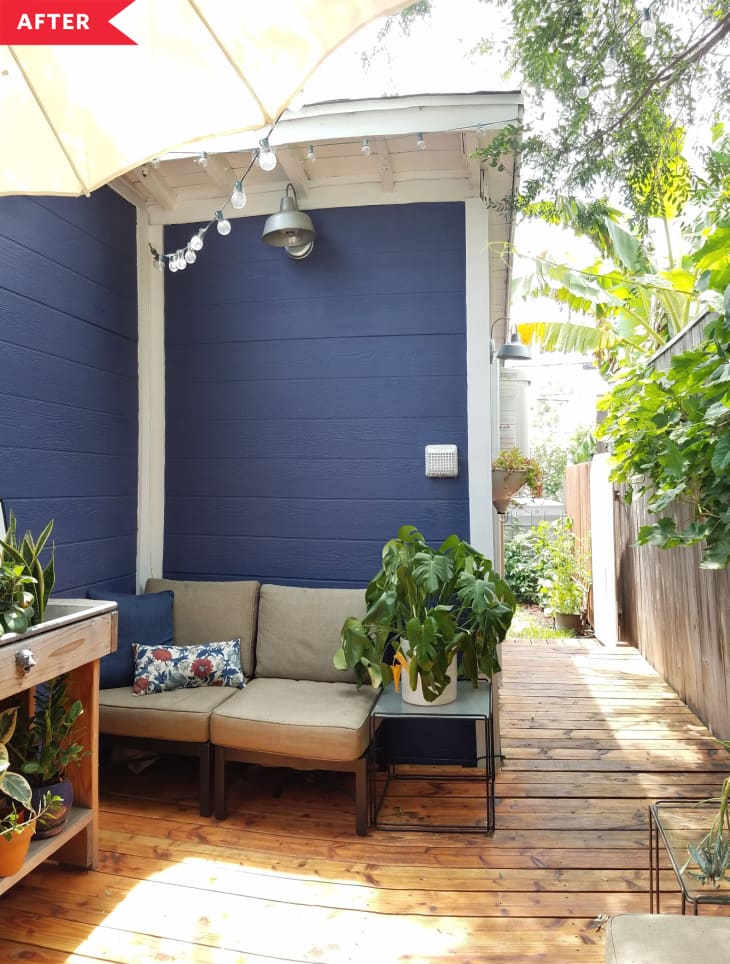 DIY Patio Deck Makeover on a Budget | The Kitchn