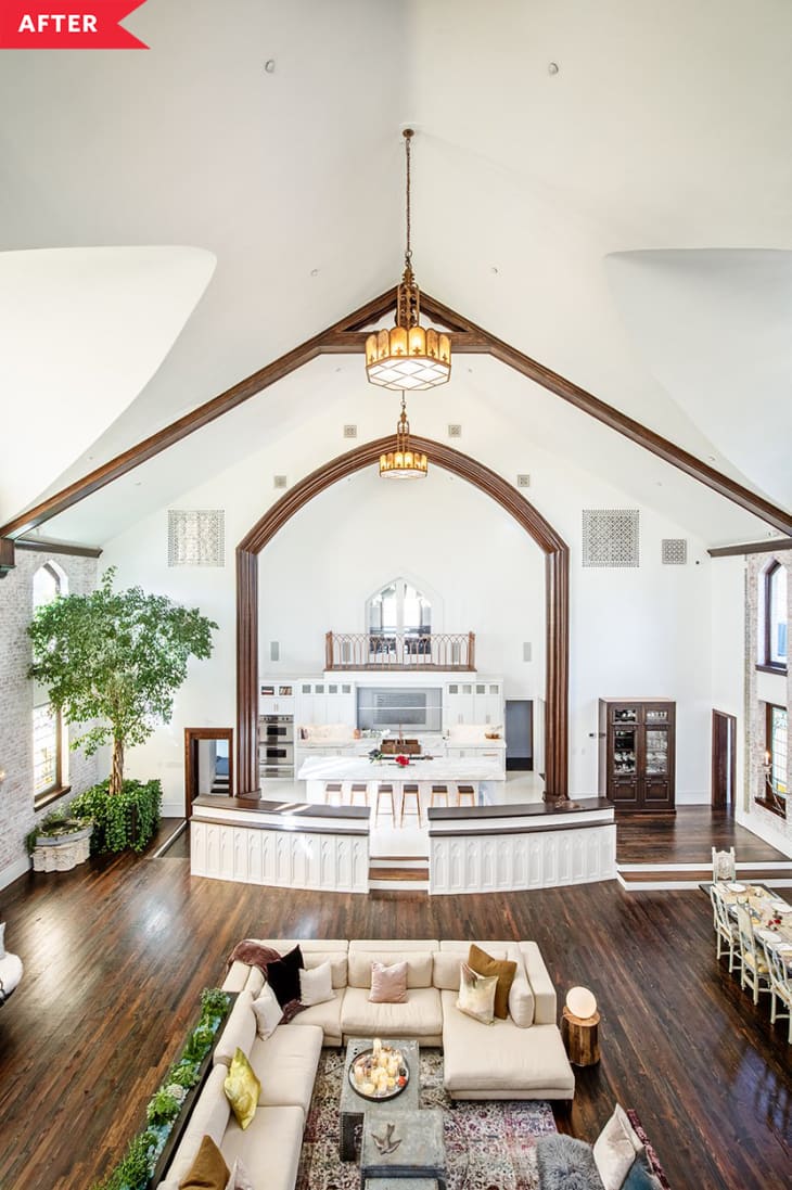 Poo Pourri Converted Church Kitchen Makeover The Kitchn