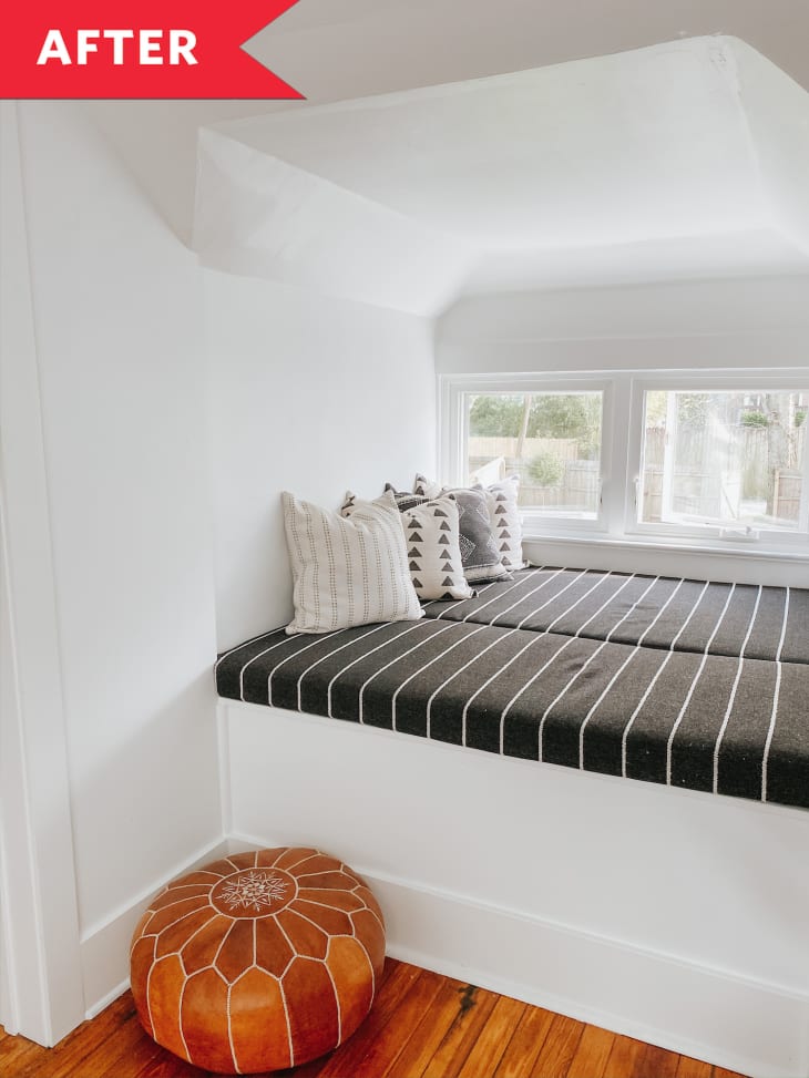 Dormer Window Alcove BuiltIn Nook Redo Apartment Therapy