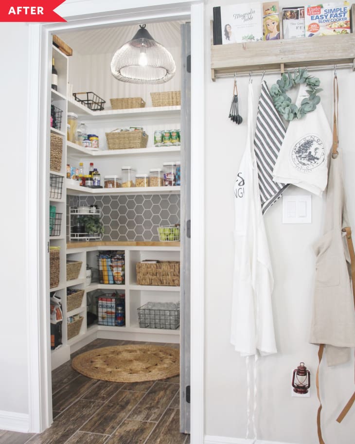 Wire Shelf Pantry Makeover | Kitchn