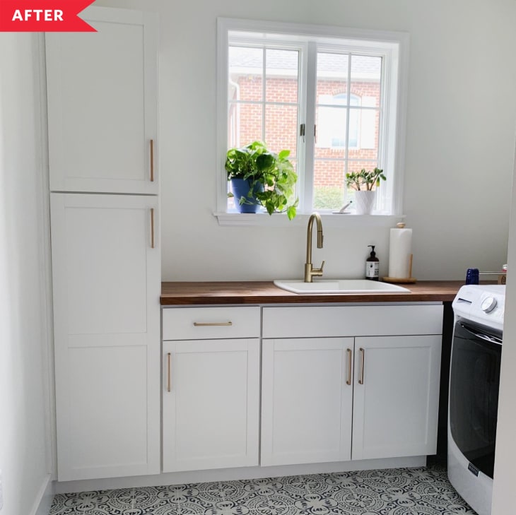 1990s Laundry Room Transformation Apartment Therapy