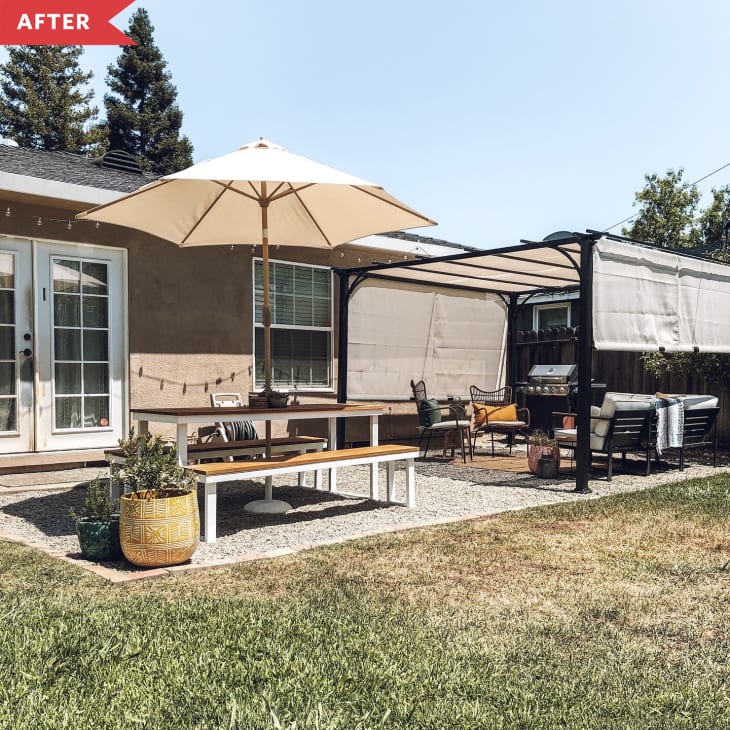 DIY Budget Patio Redo Cool Idea for Redoing Your Patio on a Budget