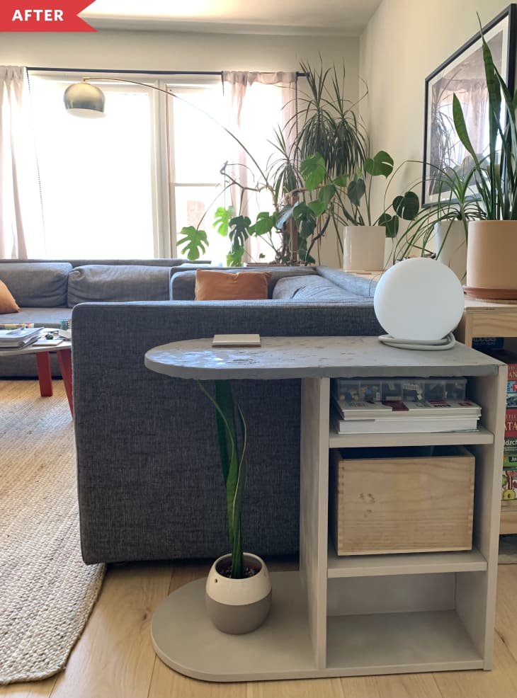 Ikea on sale concrete table