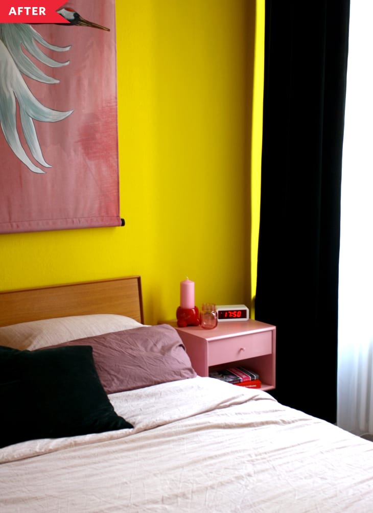 DIY IKEA VIKHAMMER Nightstand IKEA Hack Apartment Therapy