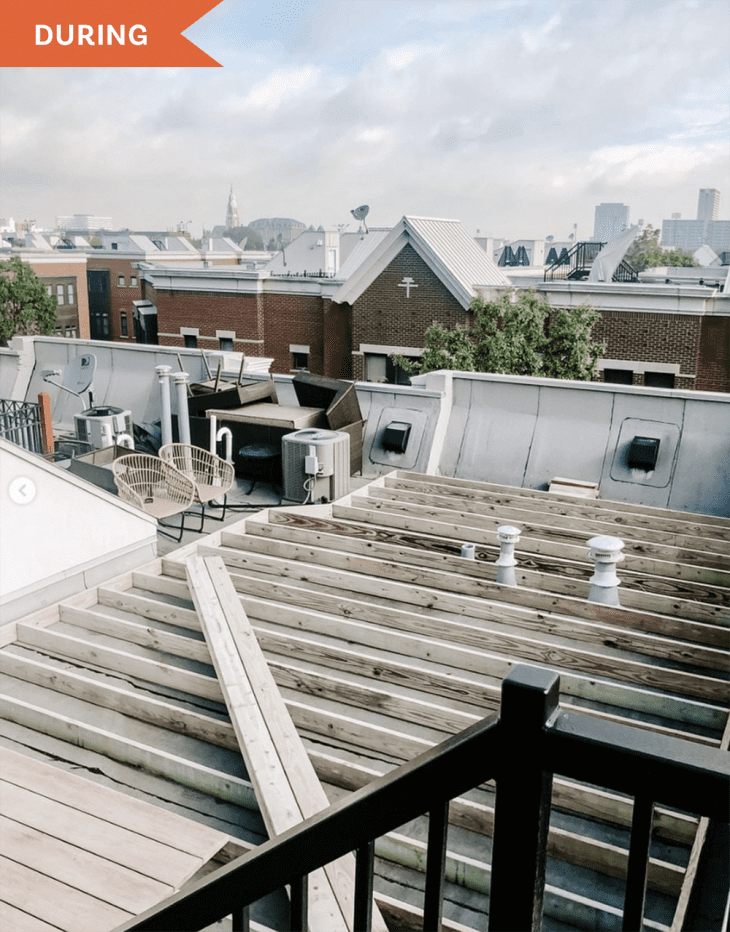 Chicago Rooftop Makeover - Before & After Photos | The Kitchn