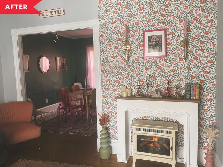 RenterFriendly Fireplace DIY Apartment Therapy