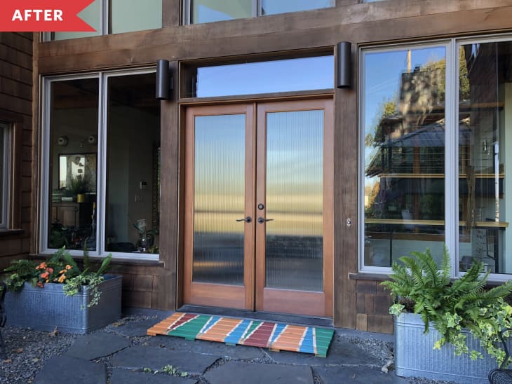 Doormat Painted DIY Idea - Before and After Photos | Apartment Therapy