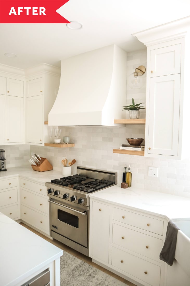 All-White Kitchen Renovation Inspiration - $25,000 | The Kitchn