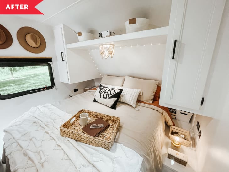 Cozy RV Bedroom Redo for $350 - Before and After Photos | Apartment Therapy