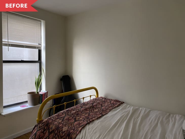 Pink Rental Bedroom Redo - Before and After Photos | Apartment Therapy