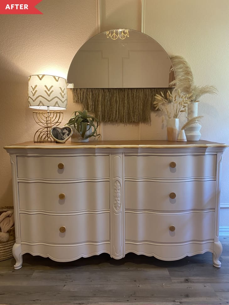 Curated visual reference: Fresh Look at This Old Dresser S Simple White Makeover Has So Much