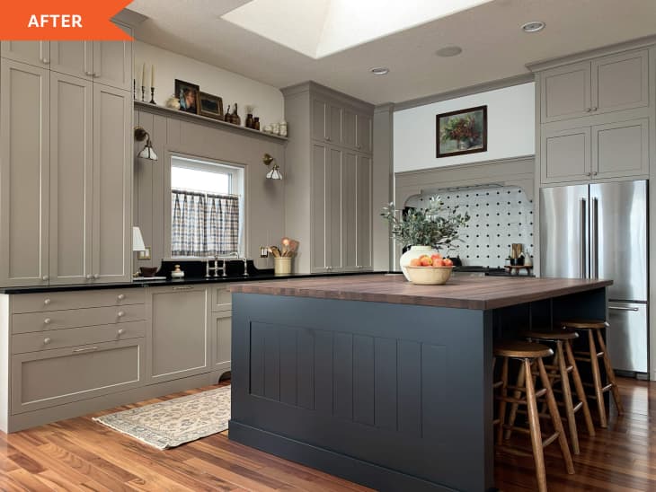 Traditional Kitchen Redo with IKEA Cabinets - Before and After Photos ...