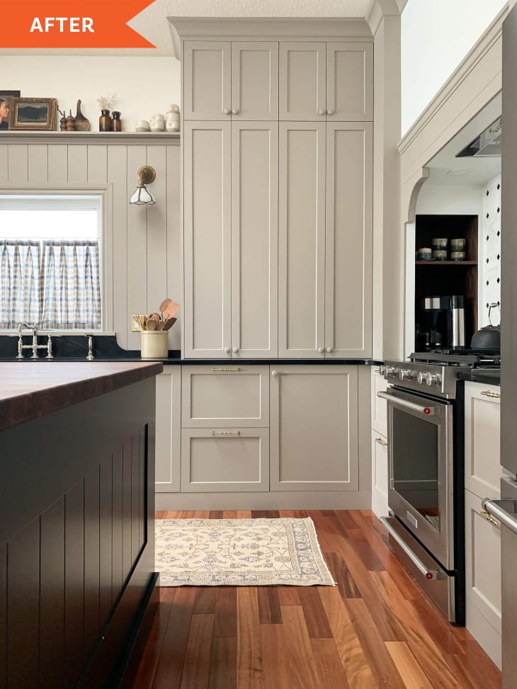 Traditional Kitchen Redo with IKEA Cabinets - Before and After Photos ...