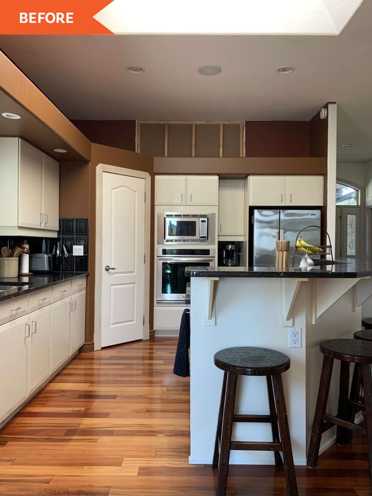 Traditional Kitchen Redo with IKEA Cabinets - Before and After Photos ...