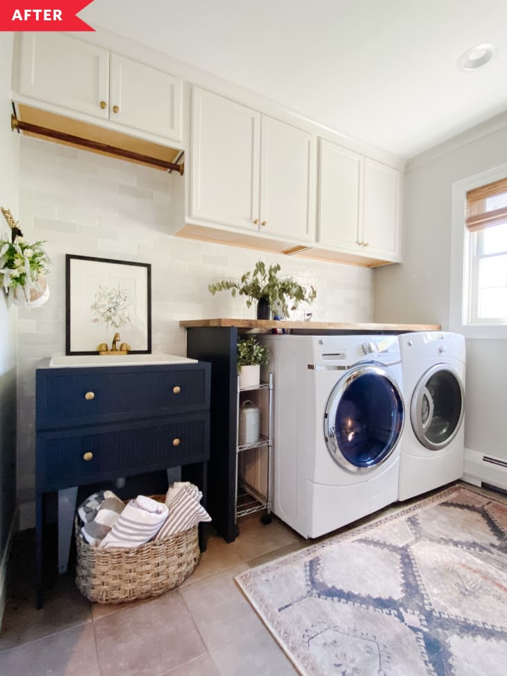 Farmhouse Laundry Room Redo - Before and After Photos | Apartment Therapy