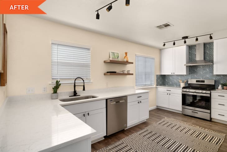 White and Yellow Kitchen Redo - Before and After Photos | Apartment Therapy