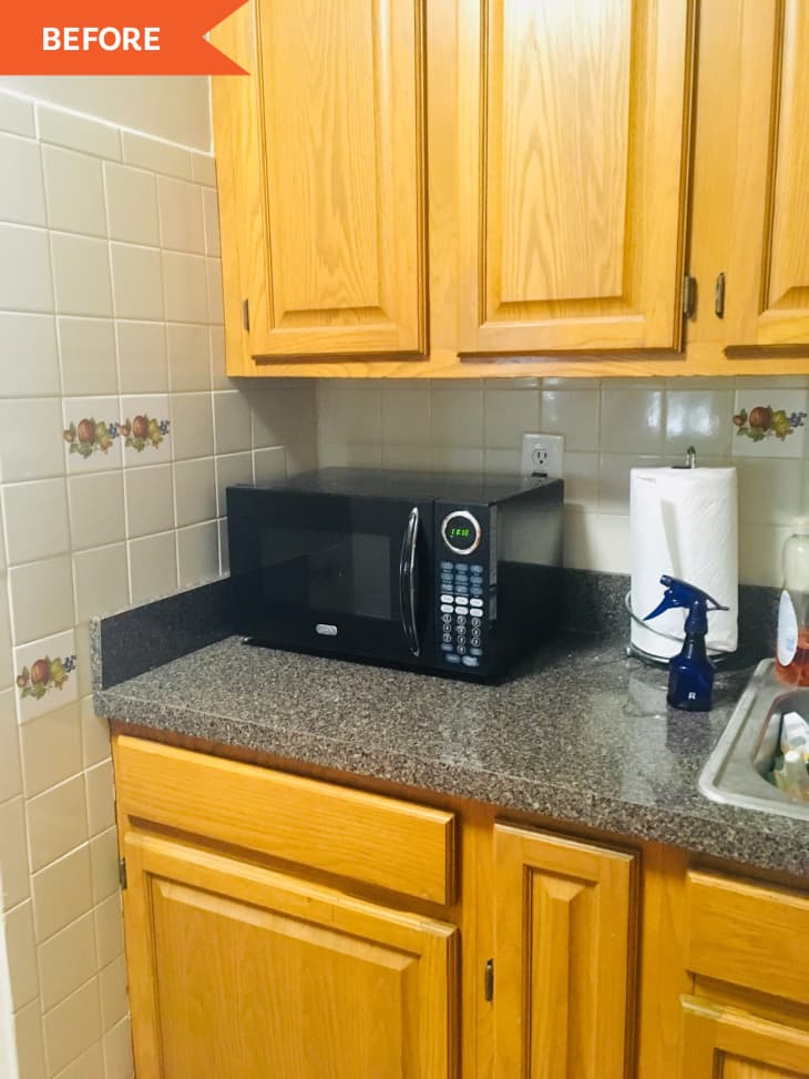 Gray IKEA SEKTION Kitchen Redo - Before and After Photos | Apartment ...