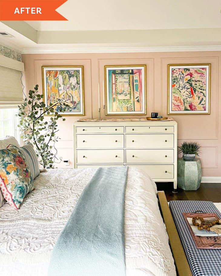 Pink Cottage Bedroom Redo - Before and After Photos | Apartment Therapy