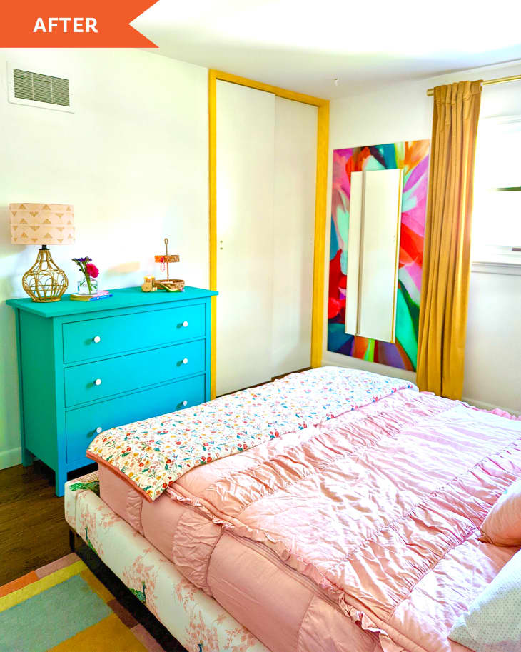 Colorful Kid Bedroom Makeover - Before and After Photos | Apartment Therapy