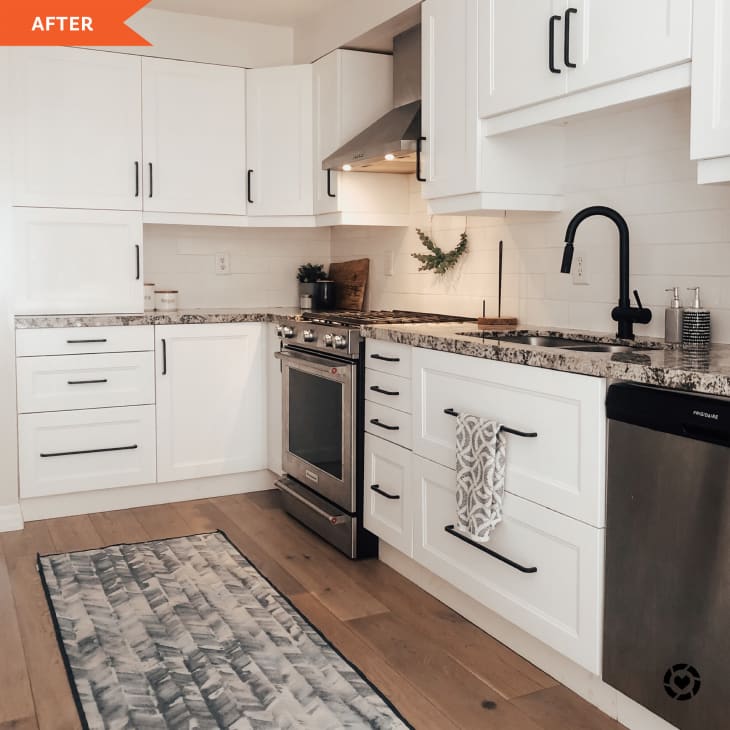 Kitchen Redo with White IKEA SEKTION Cabinets - Before and After Photos ...