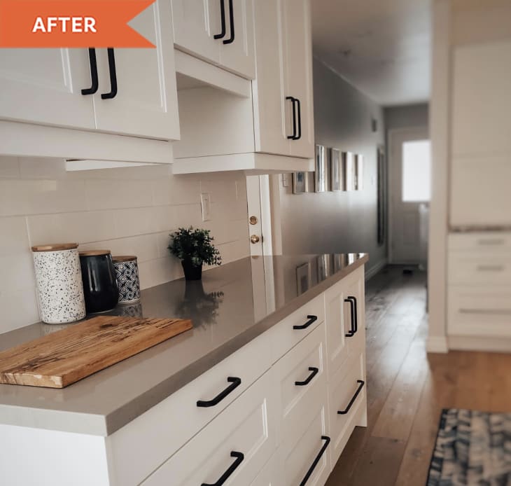 Kitchen Redo with White IKEA SEKTION Cabinets - Before and After Photos ...