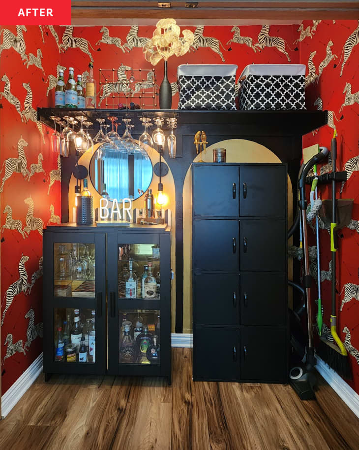 Closet Bar Redo Before and After Photos Apartment Therapy
