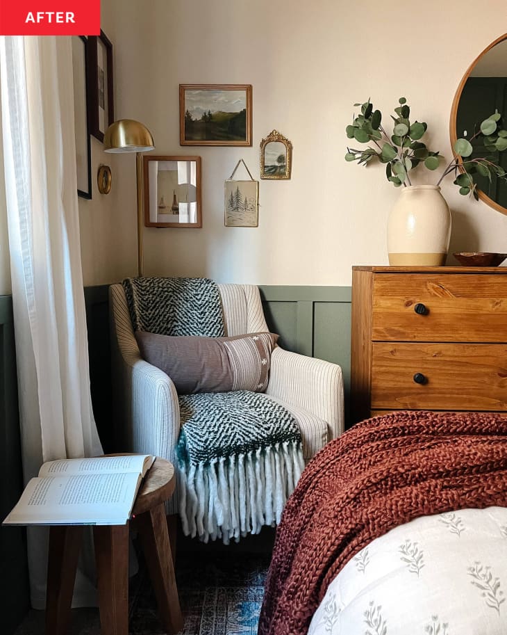 $1500 DIY-Filled Bedroom Redo - Before and After Photos | Apartment Therapy