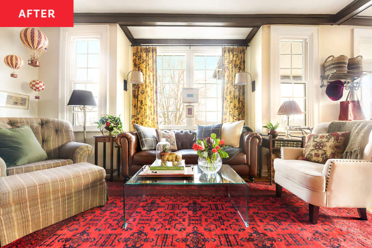 Sears Kit Home Living Room Redo Before and After Photos