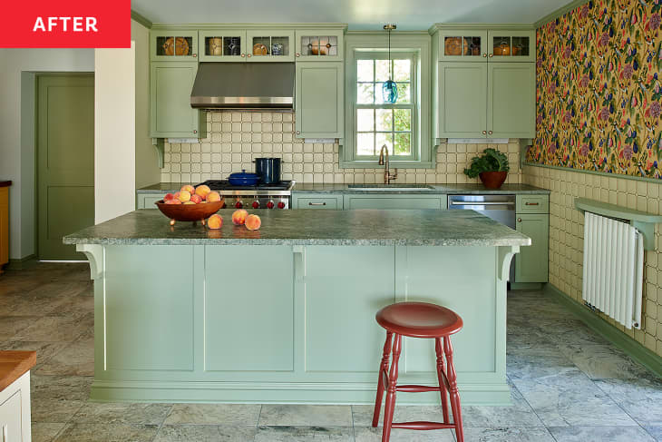 Green Kitchen Redo - Before and After Photos | Apartment Therapy