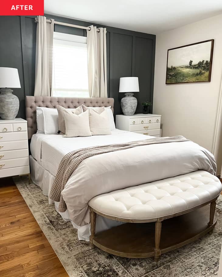 DIY-Filled Bedroom Redo - Before and After Photos | Apartment Therapy