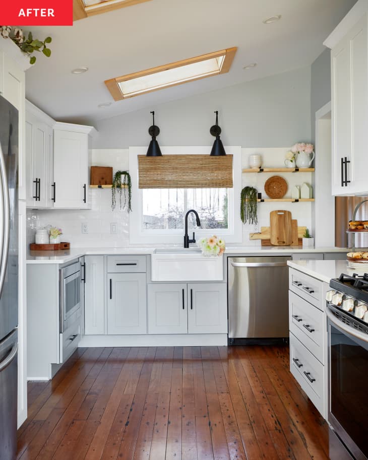 Modern Farmhouse Kitchen Redo - Before and After Photos | Apartment Therapy