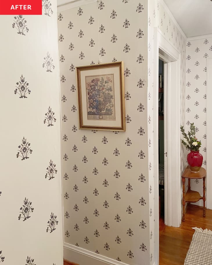 A Gray Hallway Gets a Makeover with "English Dollhouse" Style ...