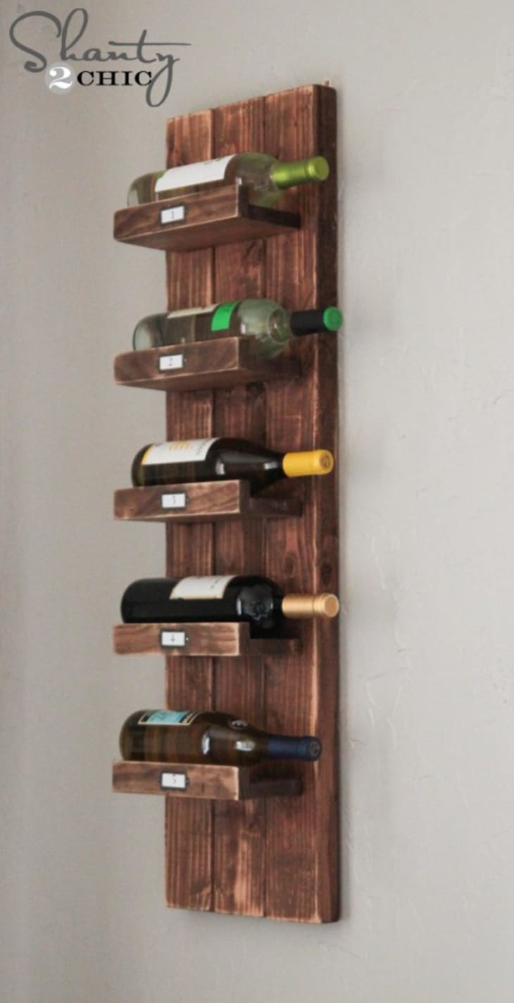 Wine storage racks online diy