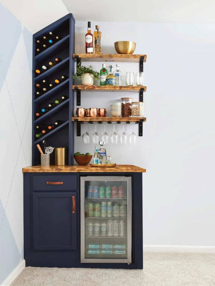 24 Stylish DIY Wine Racks Photos and Ideas Apartment Therapy