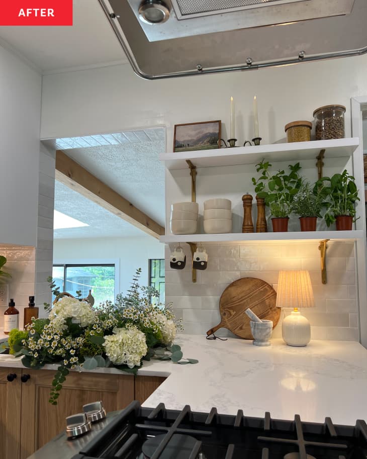A Red-Carpeted Kitchen’s DIY Makeover Makes It Unrecognizable | The Kitchn