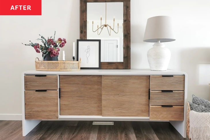 A $300 DIY Furniture Flip Transforms an '80s Credenza | Apartment