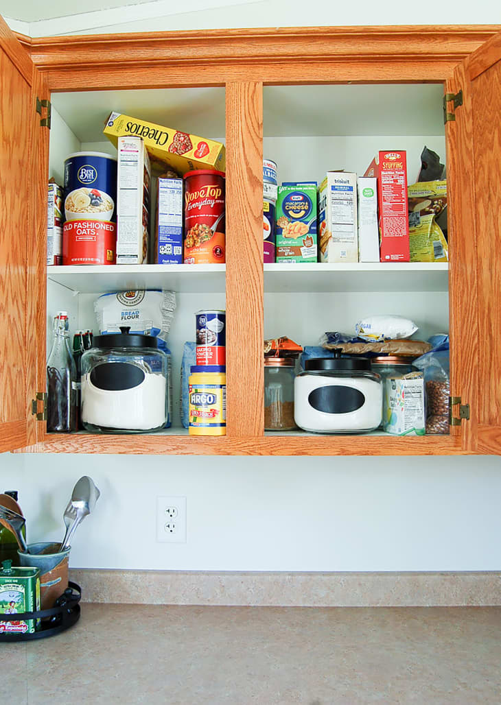 New Doors Transform Dated in This Kitchen Makeover Apartment