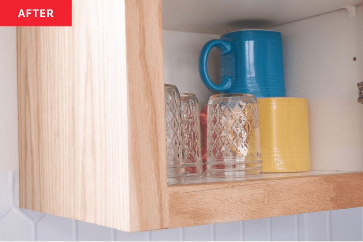 New Doors Transform Dated Cabinets in This Kitchen Makeover | Apartment ...