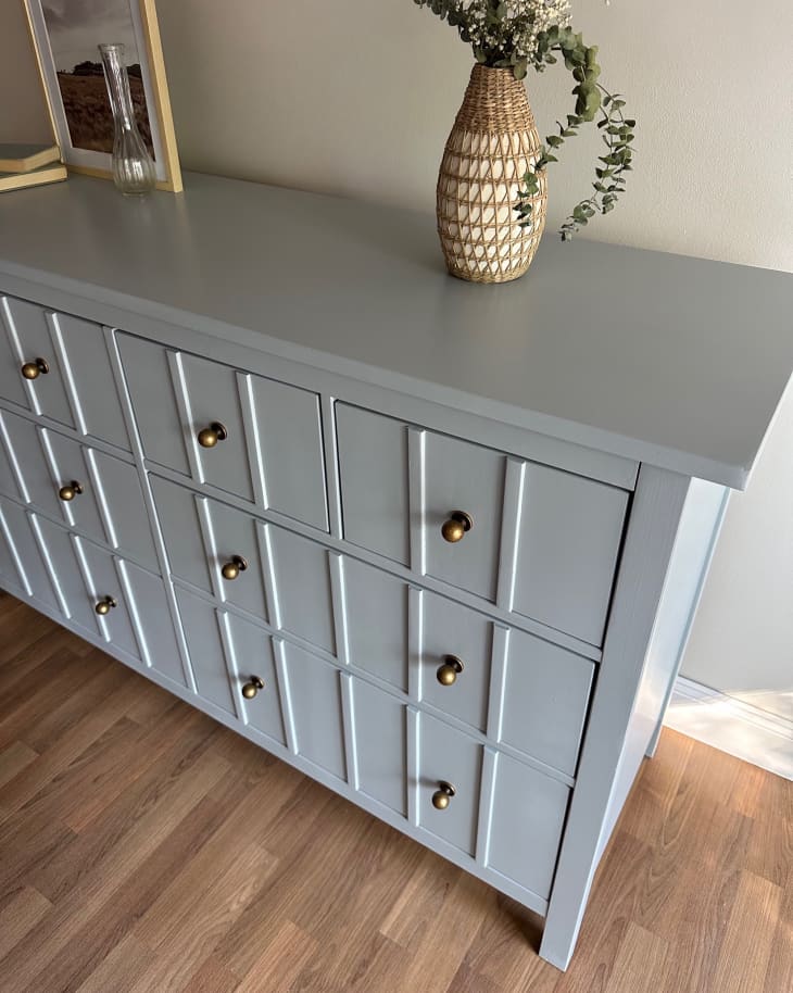 An IKEA HEMNES Dresser Gets A Luxe New Look For Just 130 Apartment   Kristen C Dresser After 1