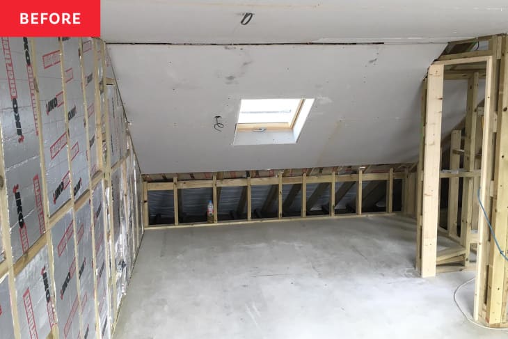 $2,500 DIY Storage Maximizes an Attic Bedroom???s Sq. Footage | Apartment ...