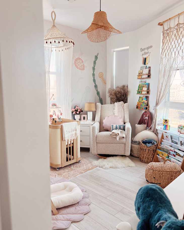 How to Get the Look of a Coastal-Bohemian Nursery | Cubby