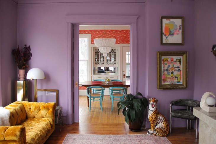 20 Brilliant Colors that Go with Purple | Apartment Therapy