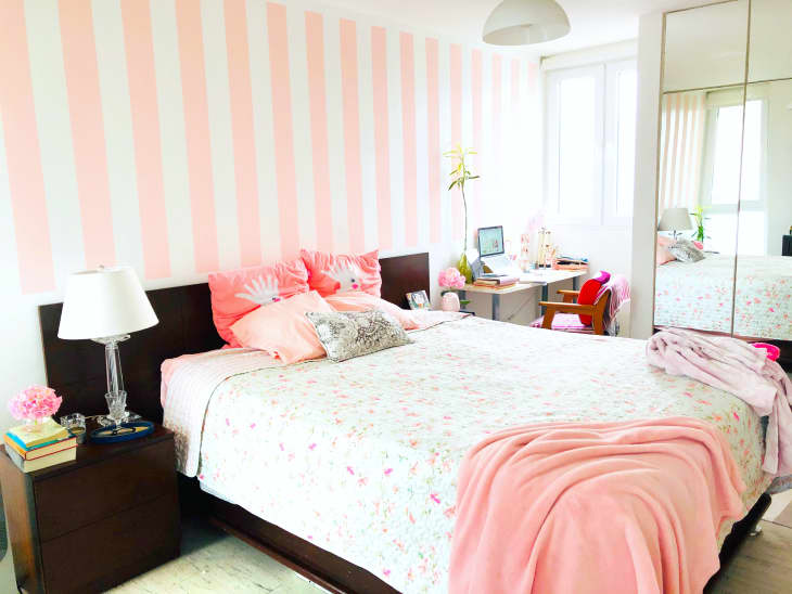 Small Pink Peru Apartment Renovation Photos | Apartment Therapy